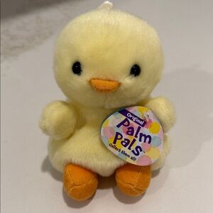Palm Pals Yellow Plush chick